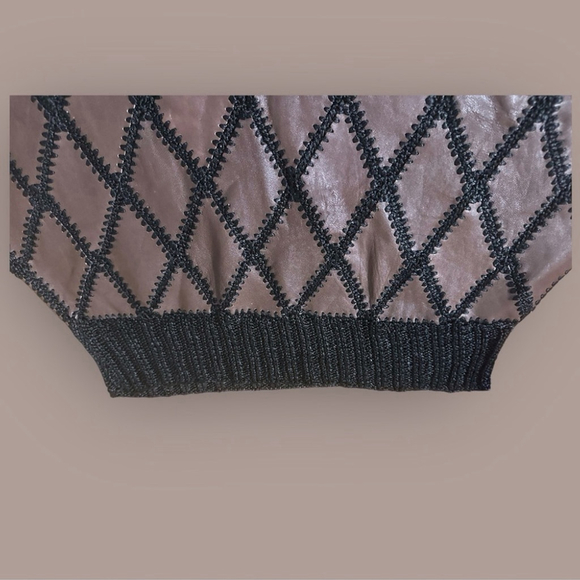 Brown Crochet Top/ Sweater Handmade #354 - Picture 10 of 16